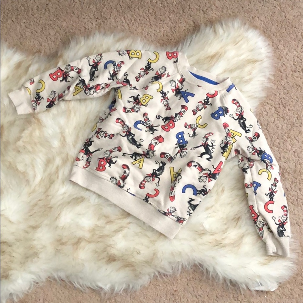 Dr Seuss kids sweatshirt